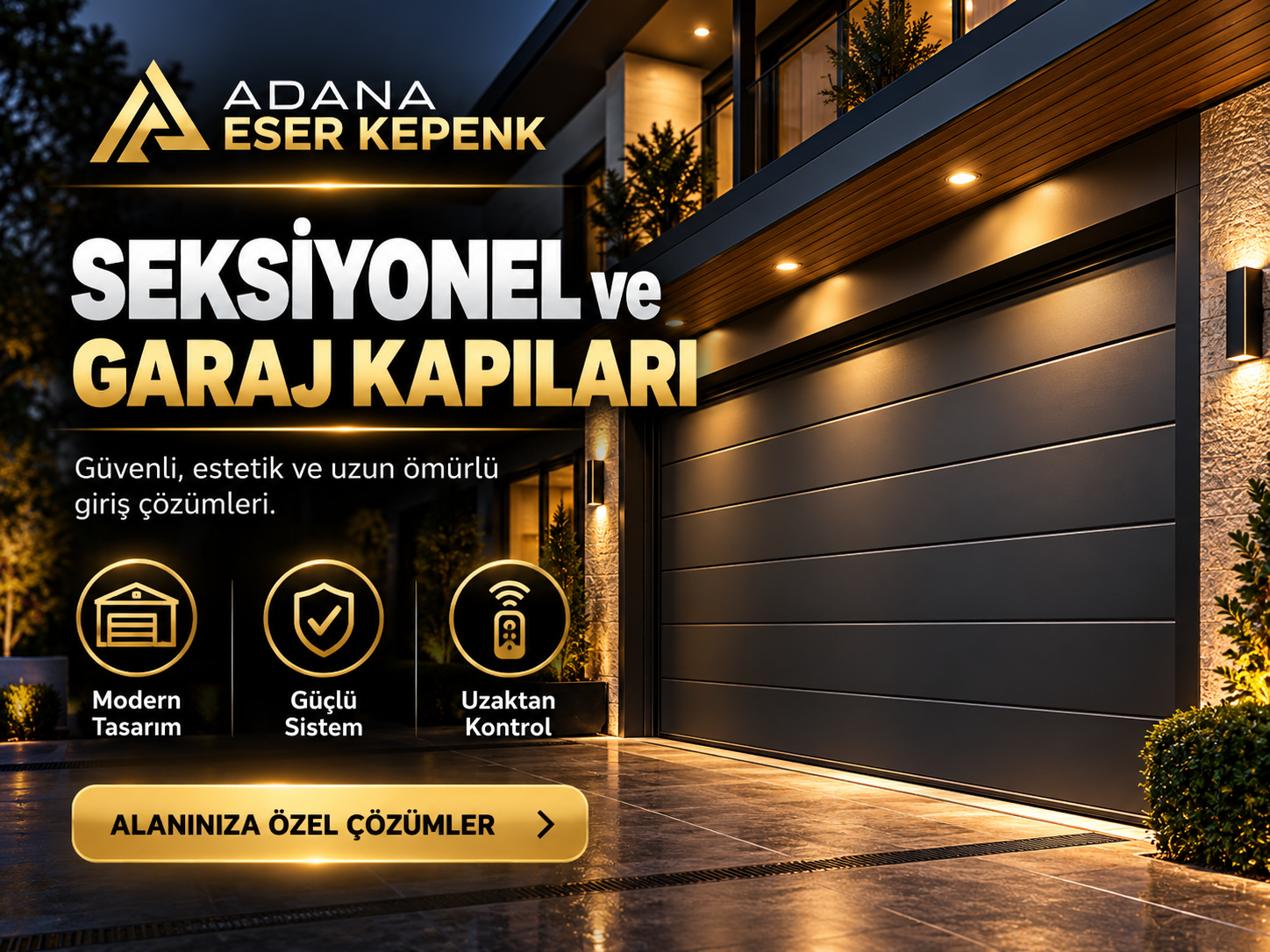 Seksiyonel ve Garaj Kapıları